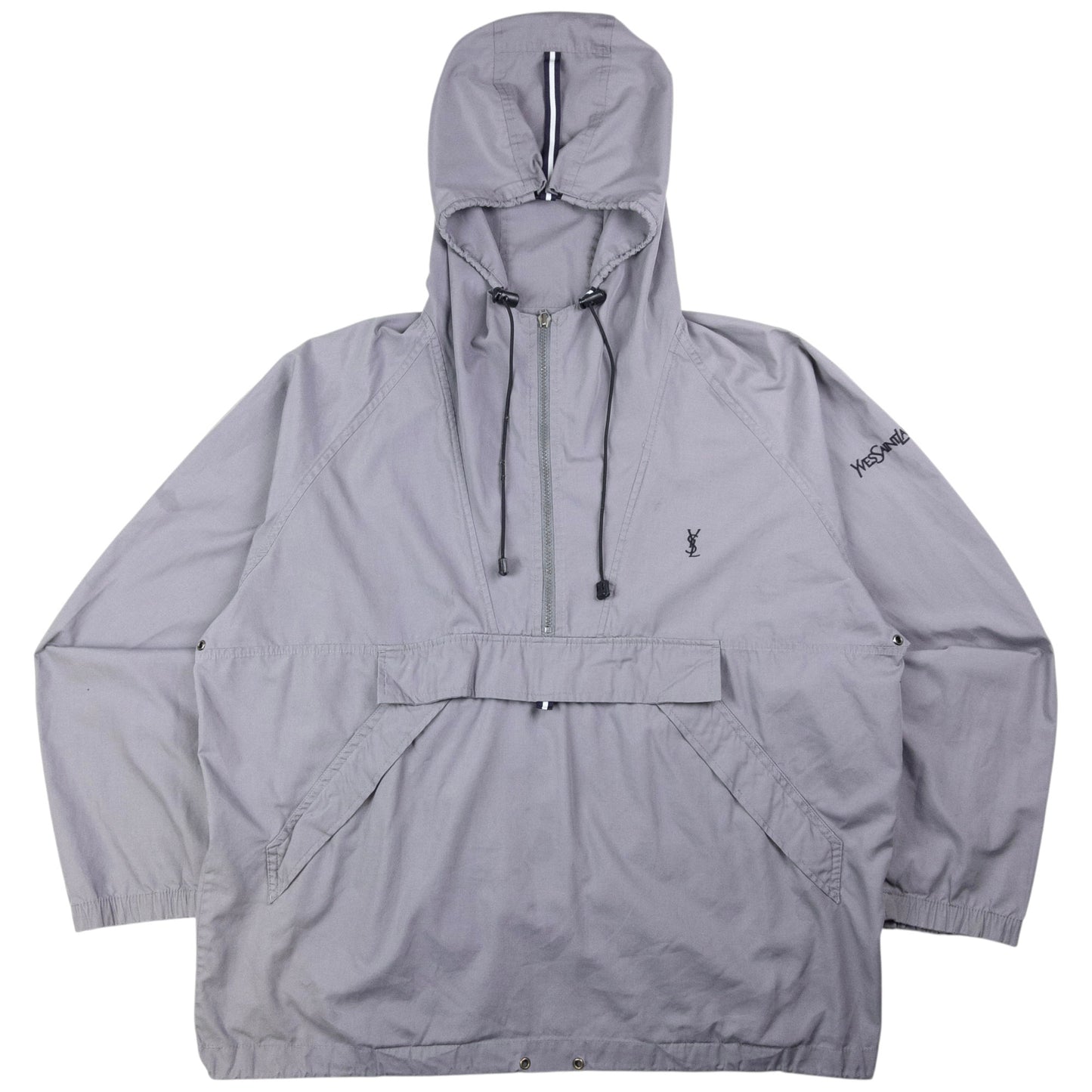 Vintage YSL Yves Saint Laurent Half Zip Jacket Size XL