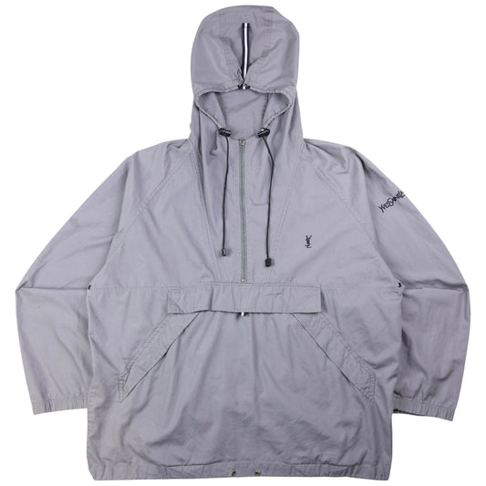 Vintage YSL Yves Saint Laurent Half Zip Jacket Size XL