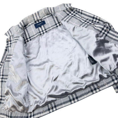 Vintage 2000s Burberry Nova Check Button Up Jacket Womens Size M