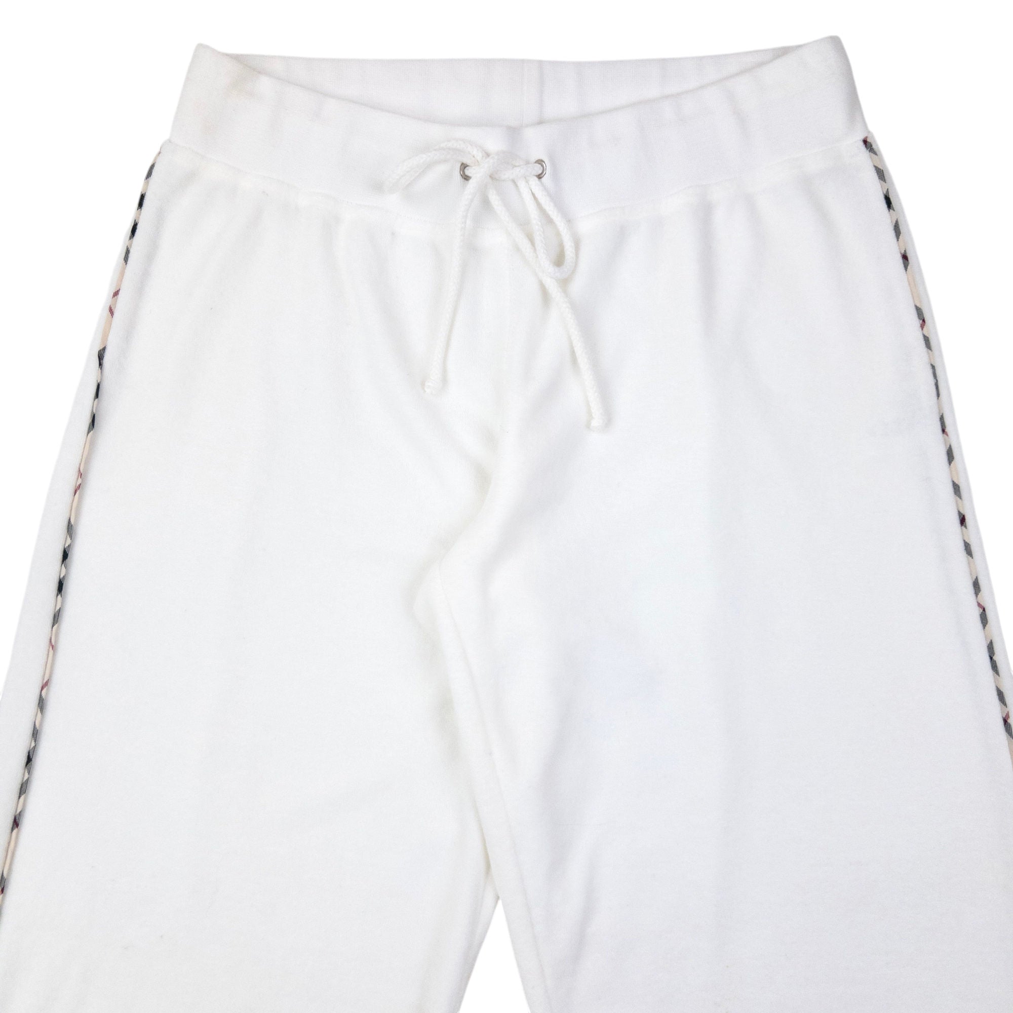 Vintage Burberry Nova Check Detail Joggers Womens Size S