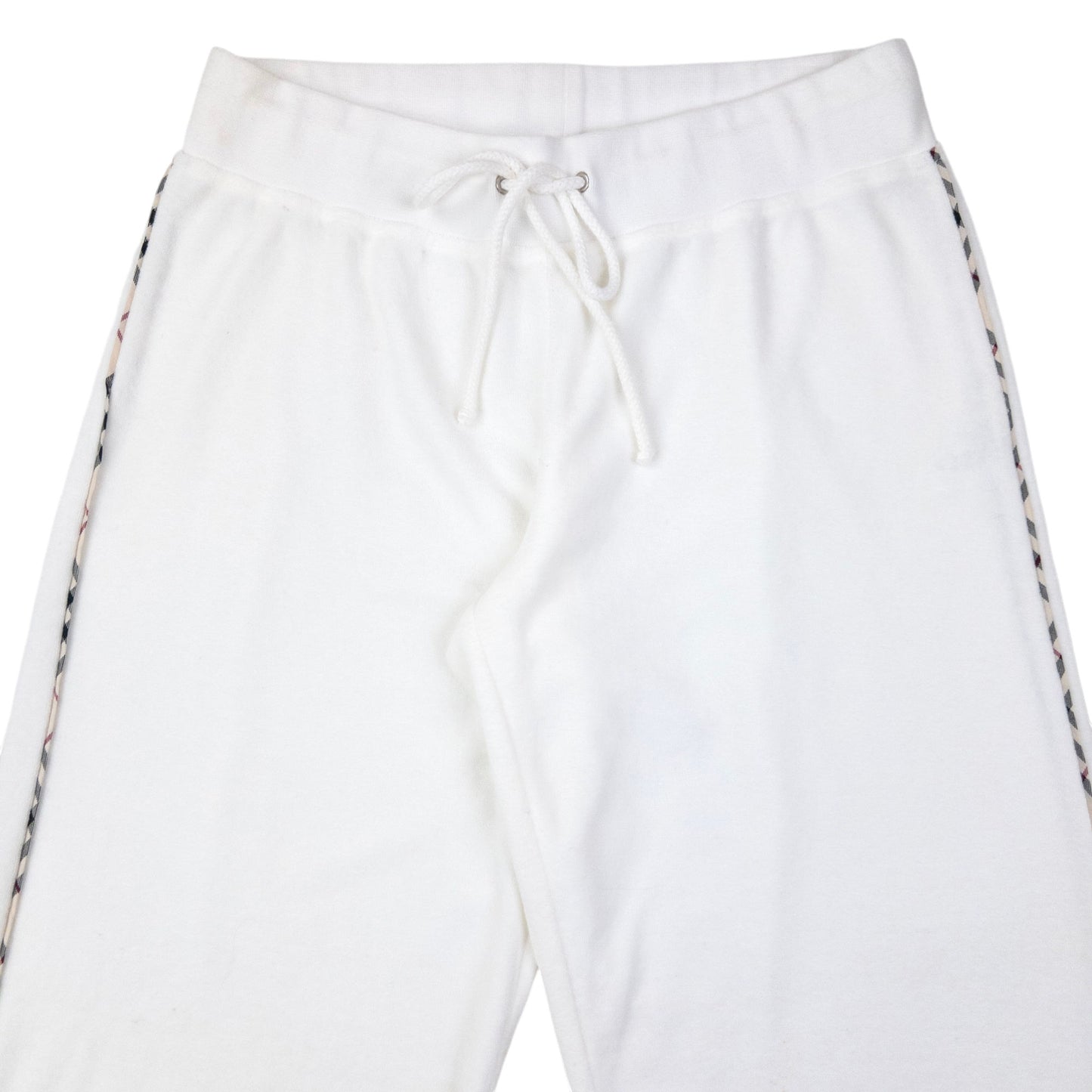 Vintage Burberry Nova Check Detail Joggers Womens Size S