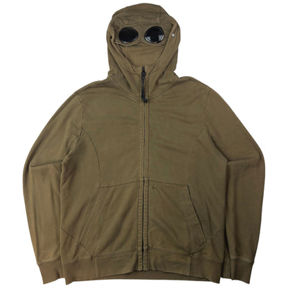 Vintage CP Company Goggle Hood Zip Up Hoodie Size XL