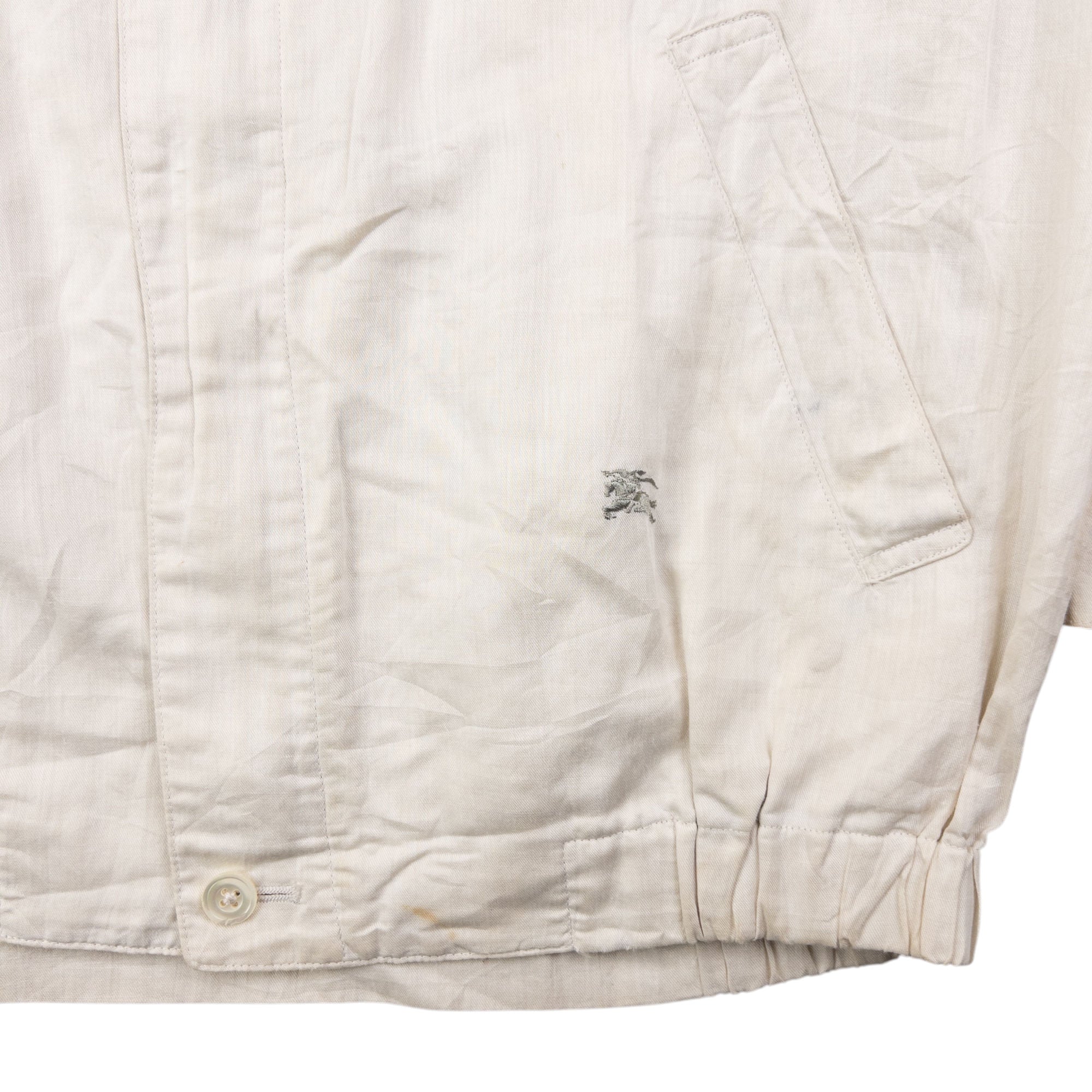 Vintage Burberry Roll-Up Sleeve Jacket Size S