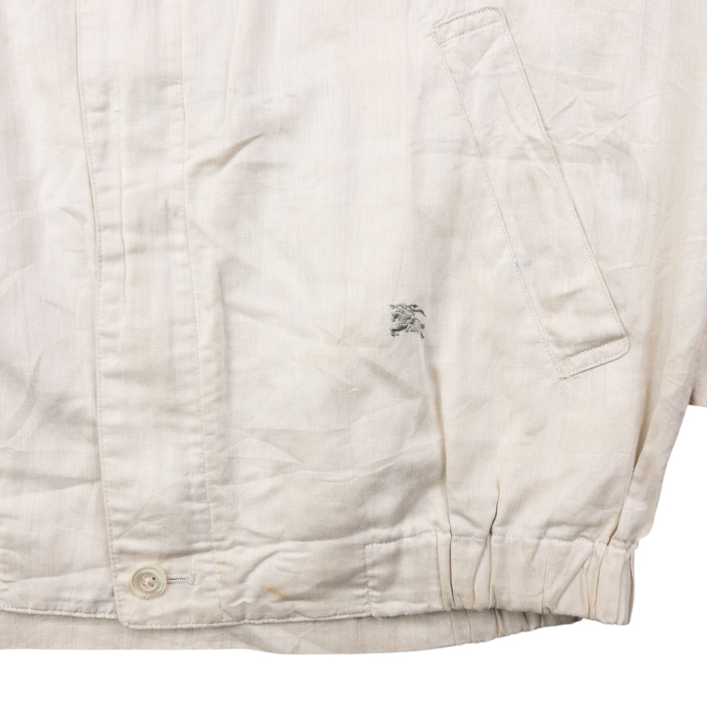 Vintage Burberry Roll-Up Sleeve Jacket Size S