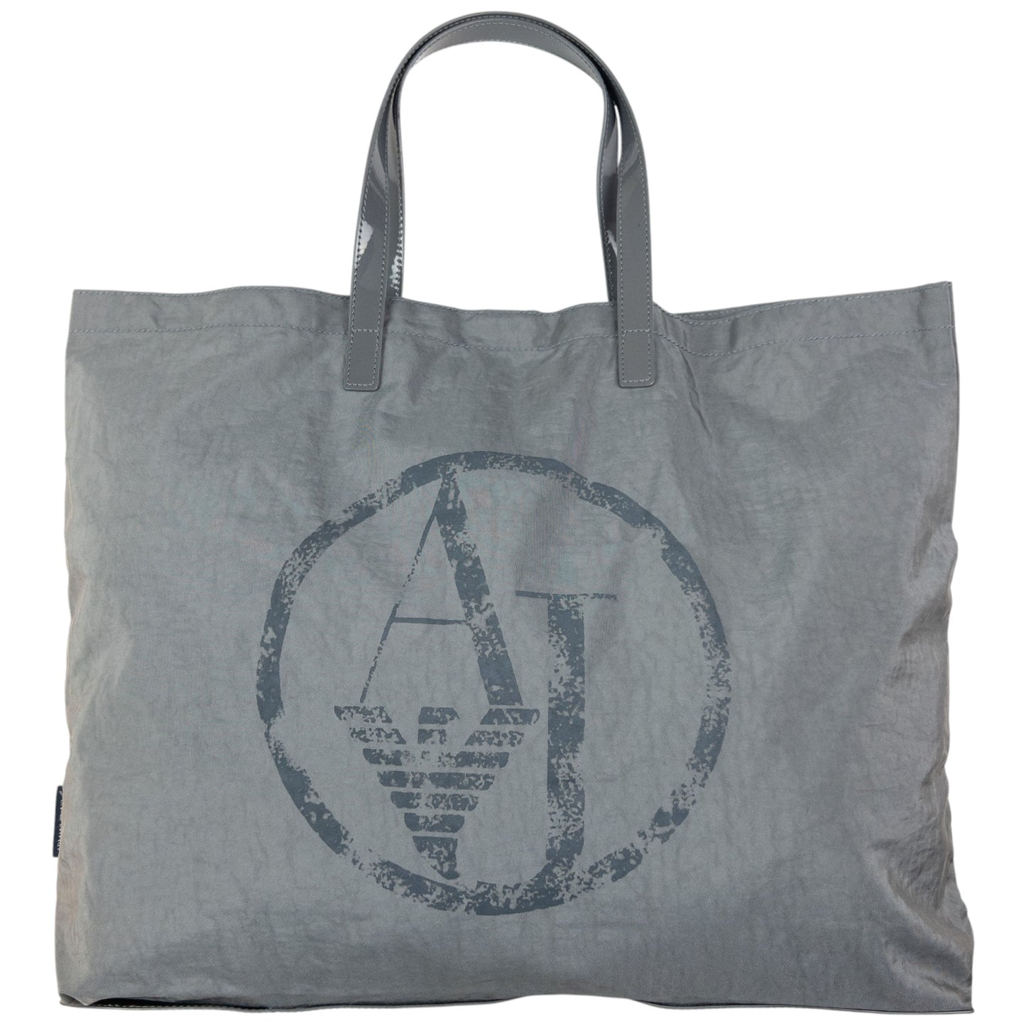 Vintage Armani Jeans Packable Tote Shoulder Bag