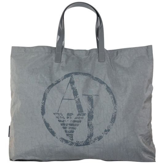 Vintage Armani Jeans Packable Tote Shoulder Bag