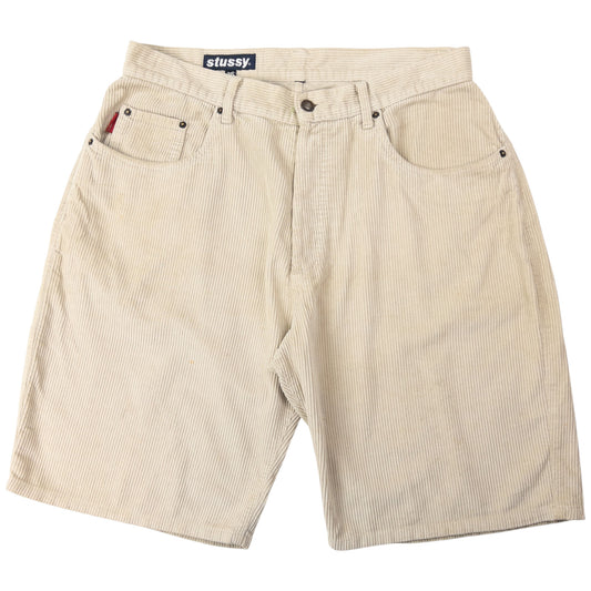 Vintage Stussy Corduroy Shorts Size W33