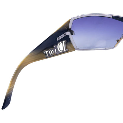 Vintage 2000s Dior Gaucho 1 Shield Sunglasses