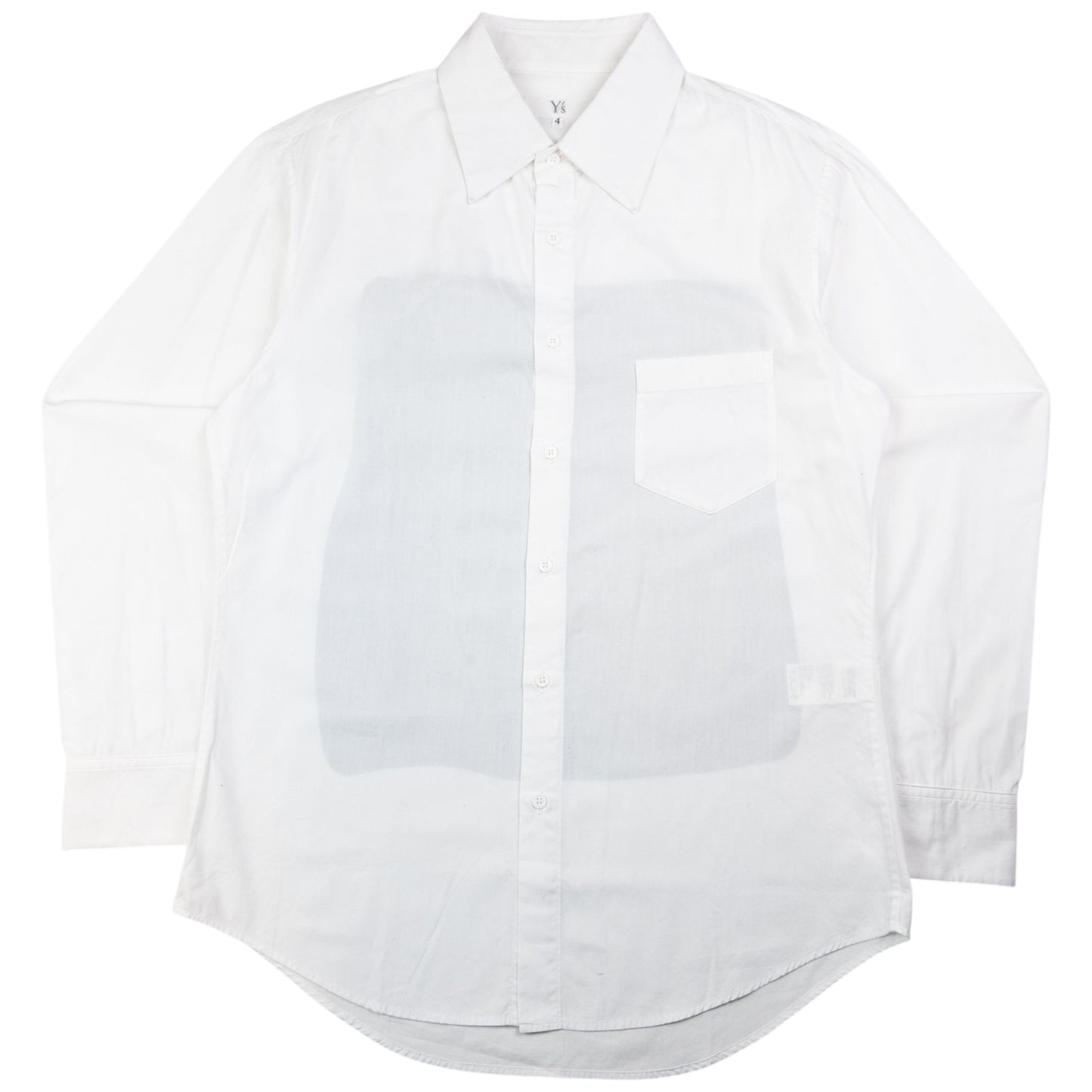 Vintage Yohji Yamamoto Long Sleeve Button Up Shirt Size M