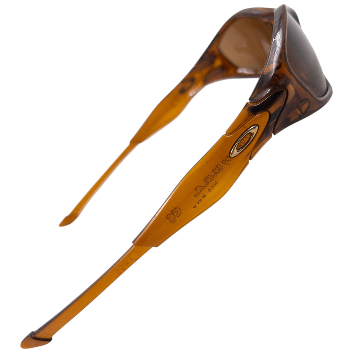 Vintage 2007 Oakley Minute 2.0 Dark Amber Sunglasses