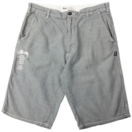 Vintage Stussy Embroidered Shorts Size W31