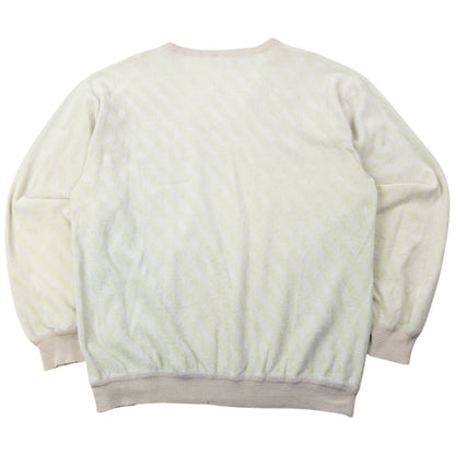 Vintage 80s YSL Yves Saint Laurent Striped Jumper Womens Size M