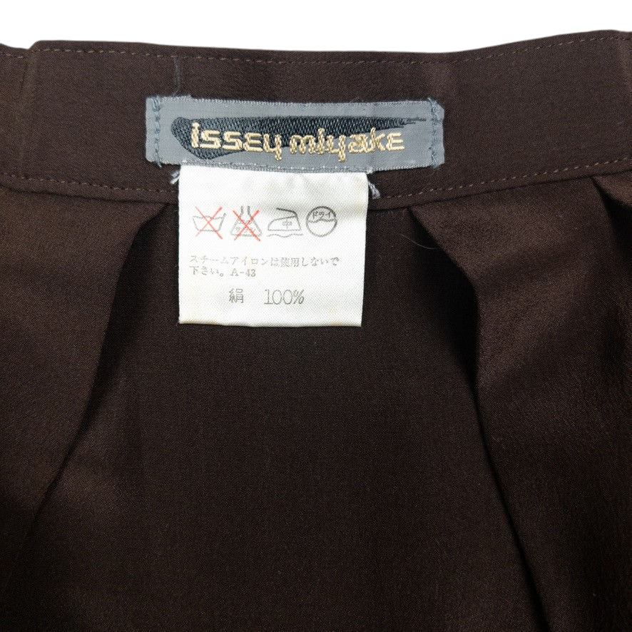 Vintage Issey Miyake Lightweight Pleated Skirt Womens Size W24