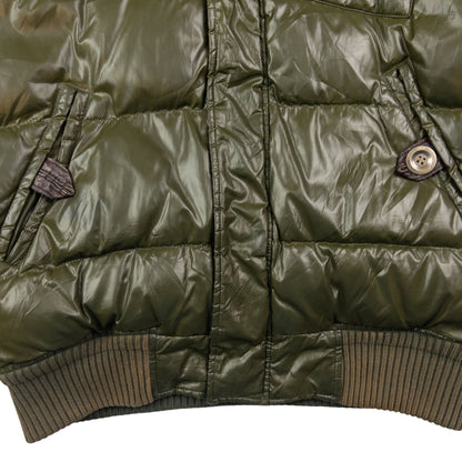 Vintage PPFM Fur Hood Zip Up Puffer Jacket Size M