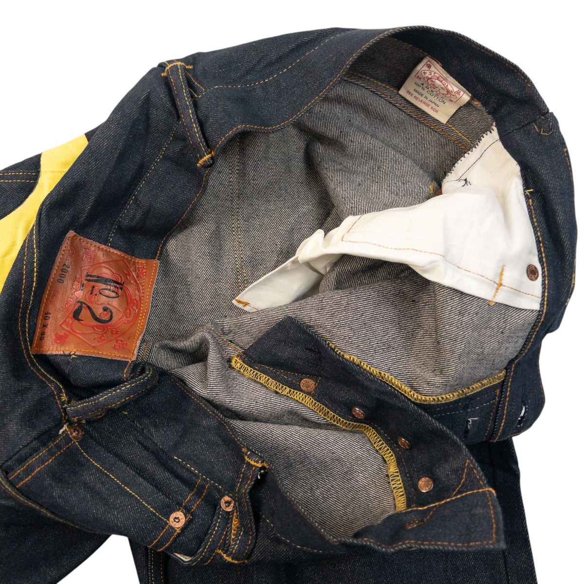Vintage 2000s Evisu Daicock Japanese Denim Jeans Size W35