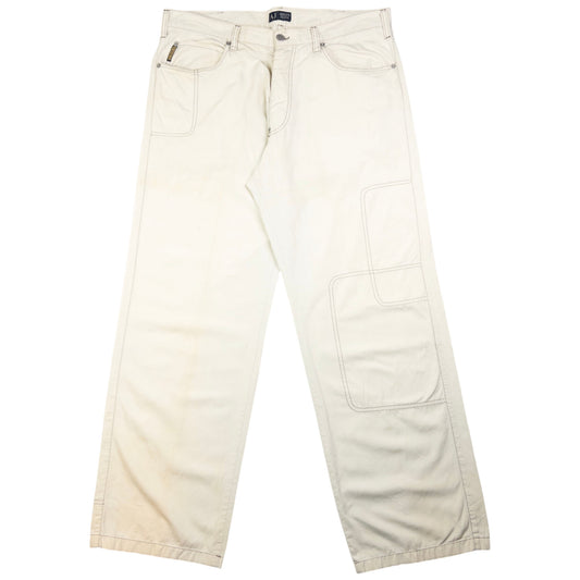 Vintage Armani Jeans Lightweight Trousers Size W37