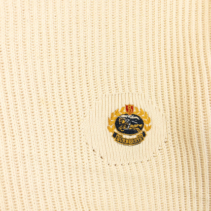 Vintage 90s Burberry Ribbed Knit Jumper Size S