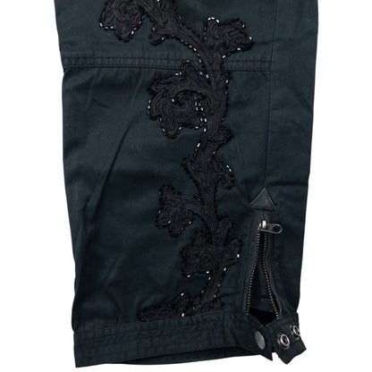 Vintage Ralph Lauren Beaded Cargo Trousers Womens Size W34