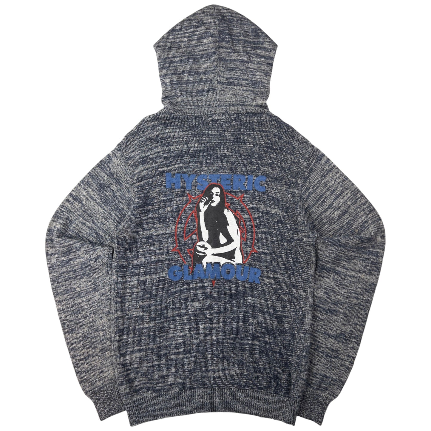 Vintage Hysteric Glamour Zip Up Knit Hoodie Size M