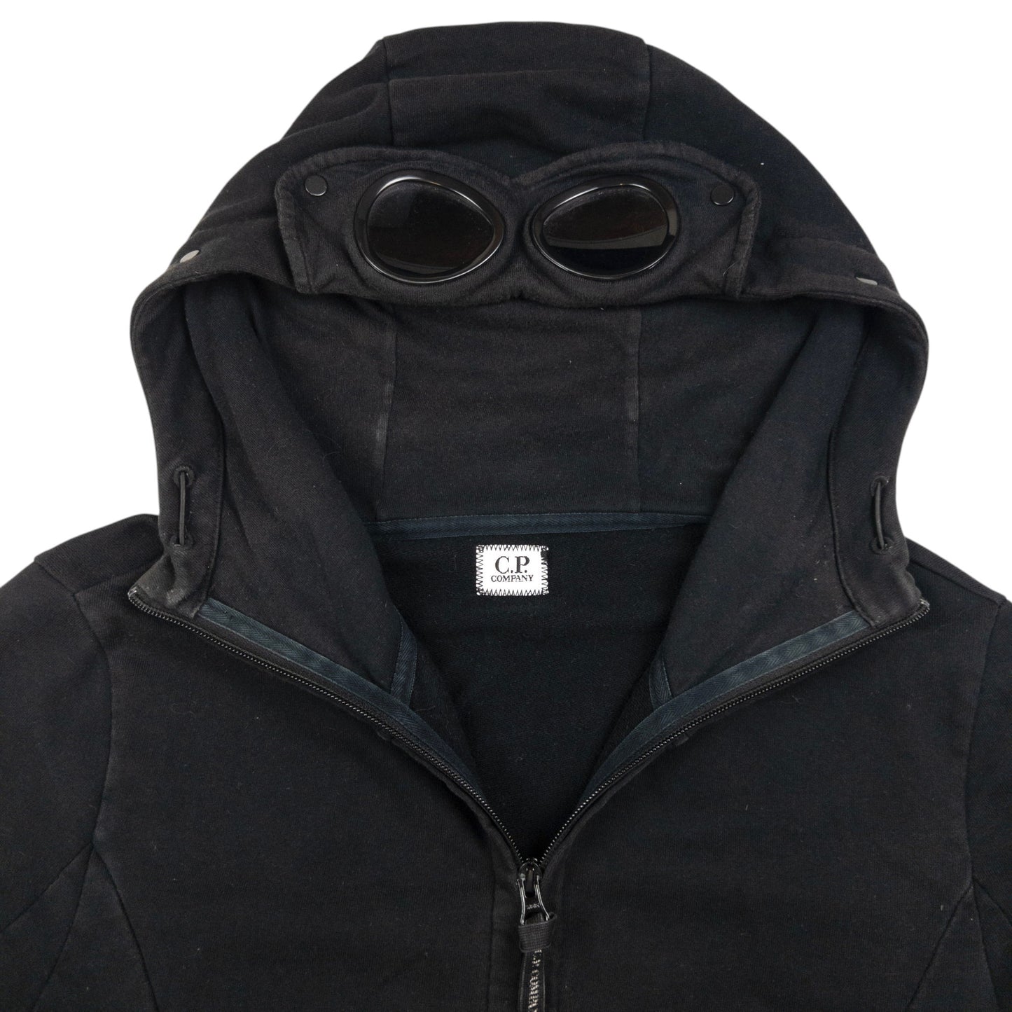 Vintage CP Company Goggle Hood Zip Up Hoodie Size M