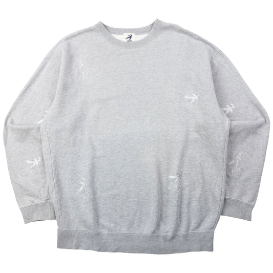 Vintage  90SHai Sporting Gear By Issey Miyake Embroidered Sweatshirt Size M