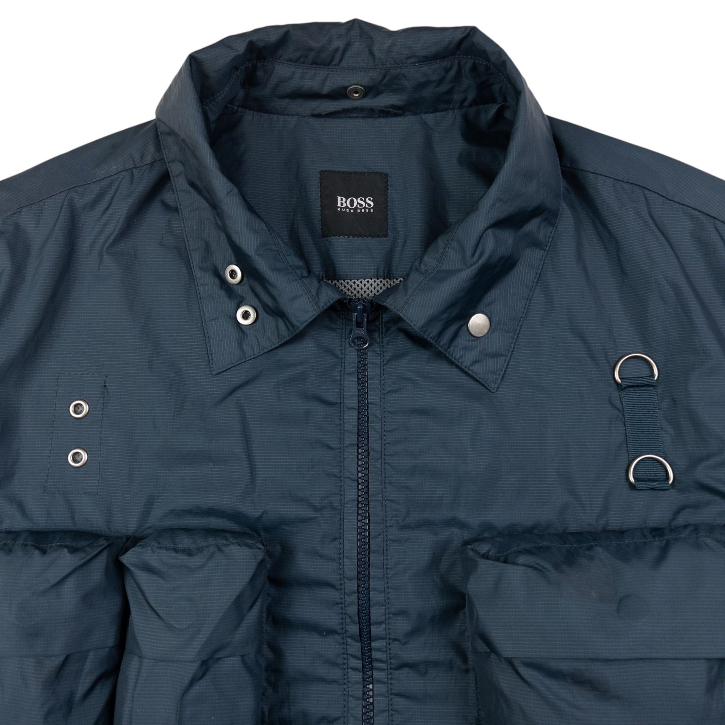 Vintage Hugo Boss Lightweight Cargo Jacket Size