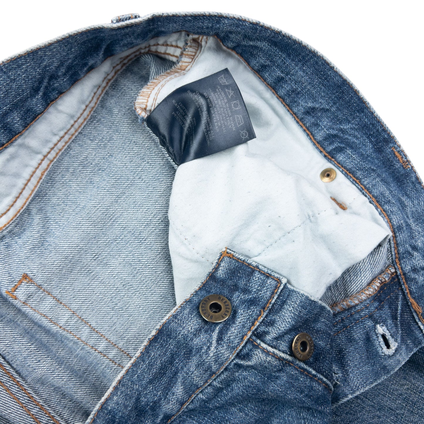 Vintage 2000s Burberry Denim Jeans Size W35