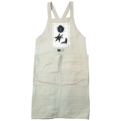 Vintage 90s Issey Miyake Printed Apron
