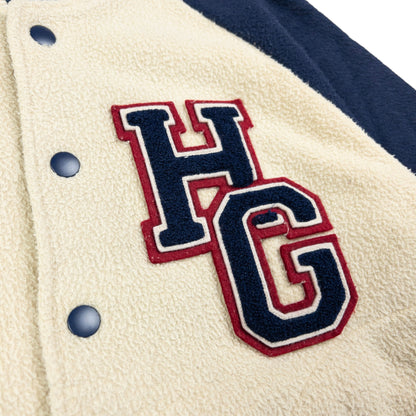 Vintage Hysteric Glamour Straw Berries Fleece Varsity Jacket Womens Size S