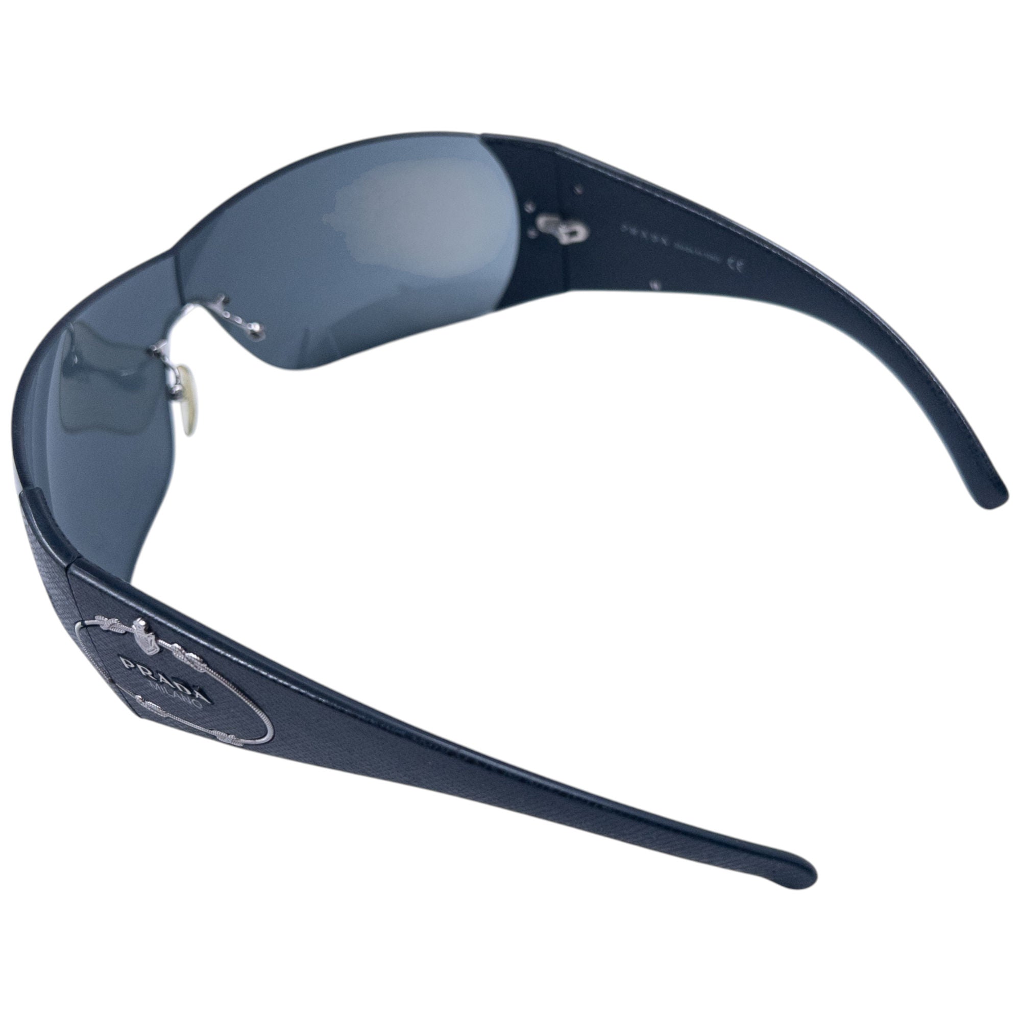 Vintage Prada Crest Visor Sunglasses