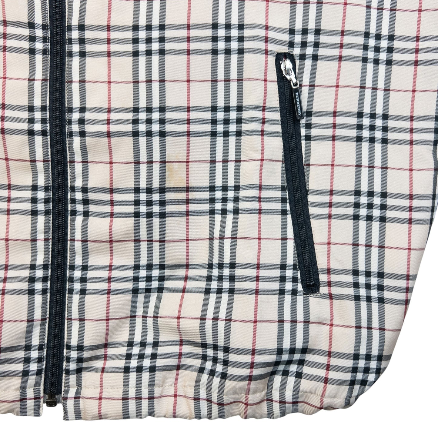 Vintage 2000s Burberry Golf Nova Check Gilet Size S