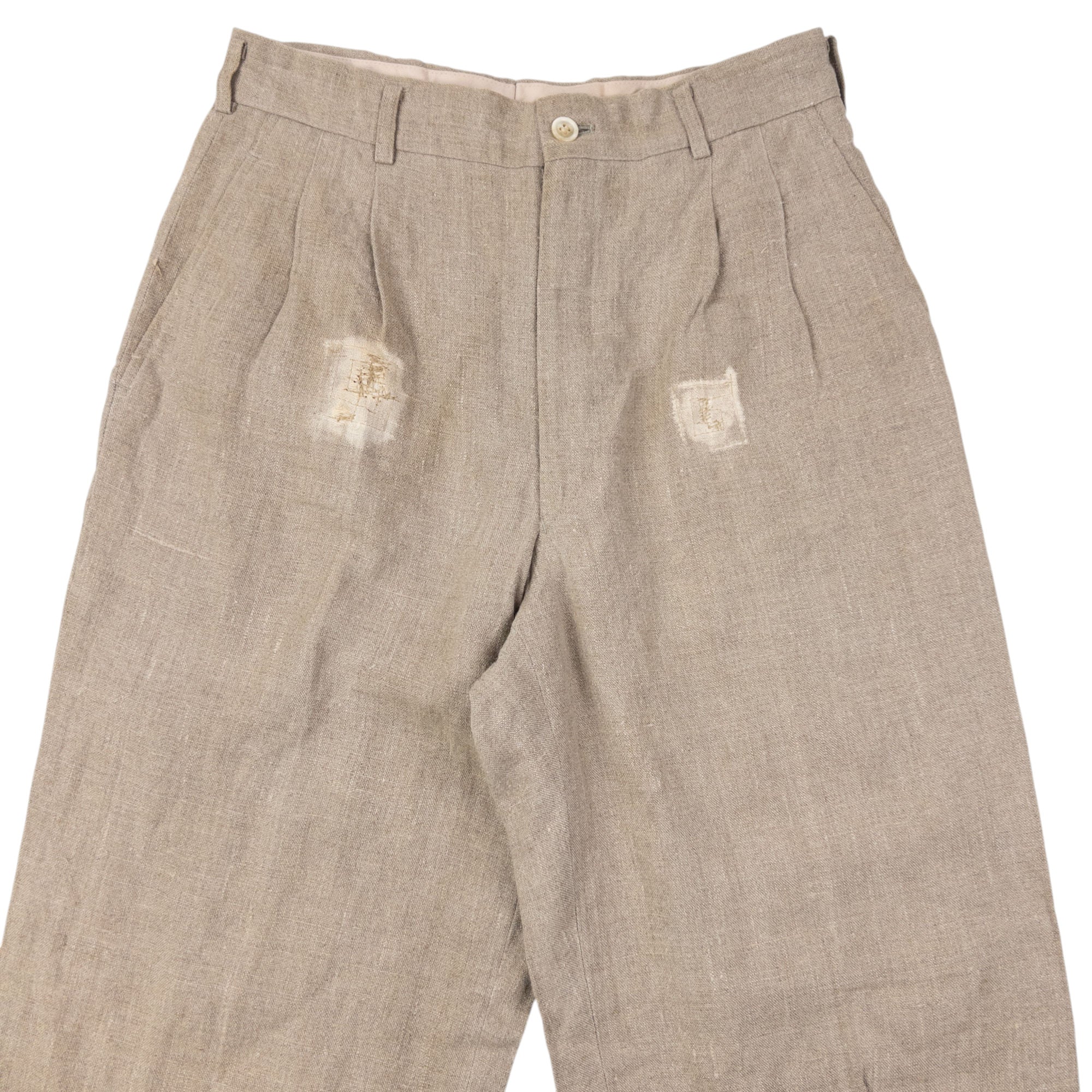 Vintage Comme Des Garçons HOMME Linen Trousers Size W27