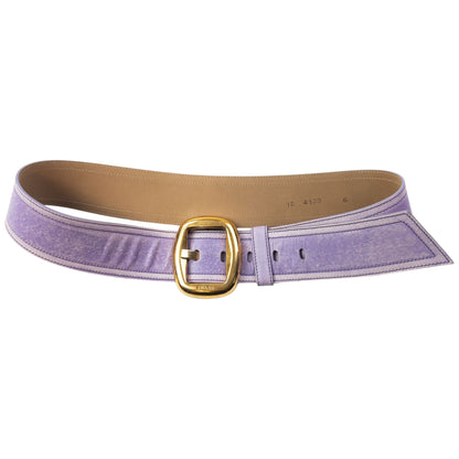 Vintage 90s Prada Leather Belt Womens Size XL