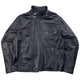 Vintage 2000s Versace Classic Zip Up Leather Jacket Size L