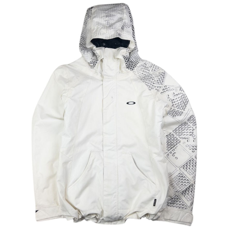 Vintage Oakley Zip Up Snowboarding Jacket Size S