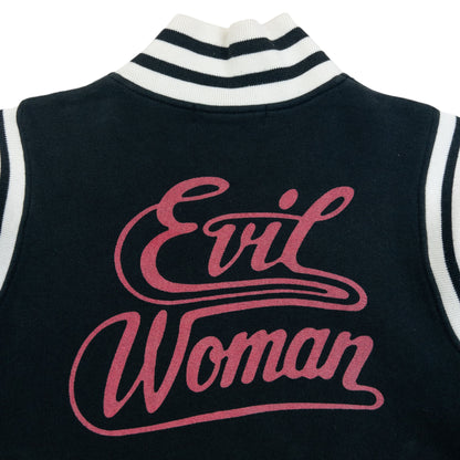 Vintage 90s Hysteric Glamour Evil Woman Varsity Jacket Womens Size M