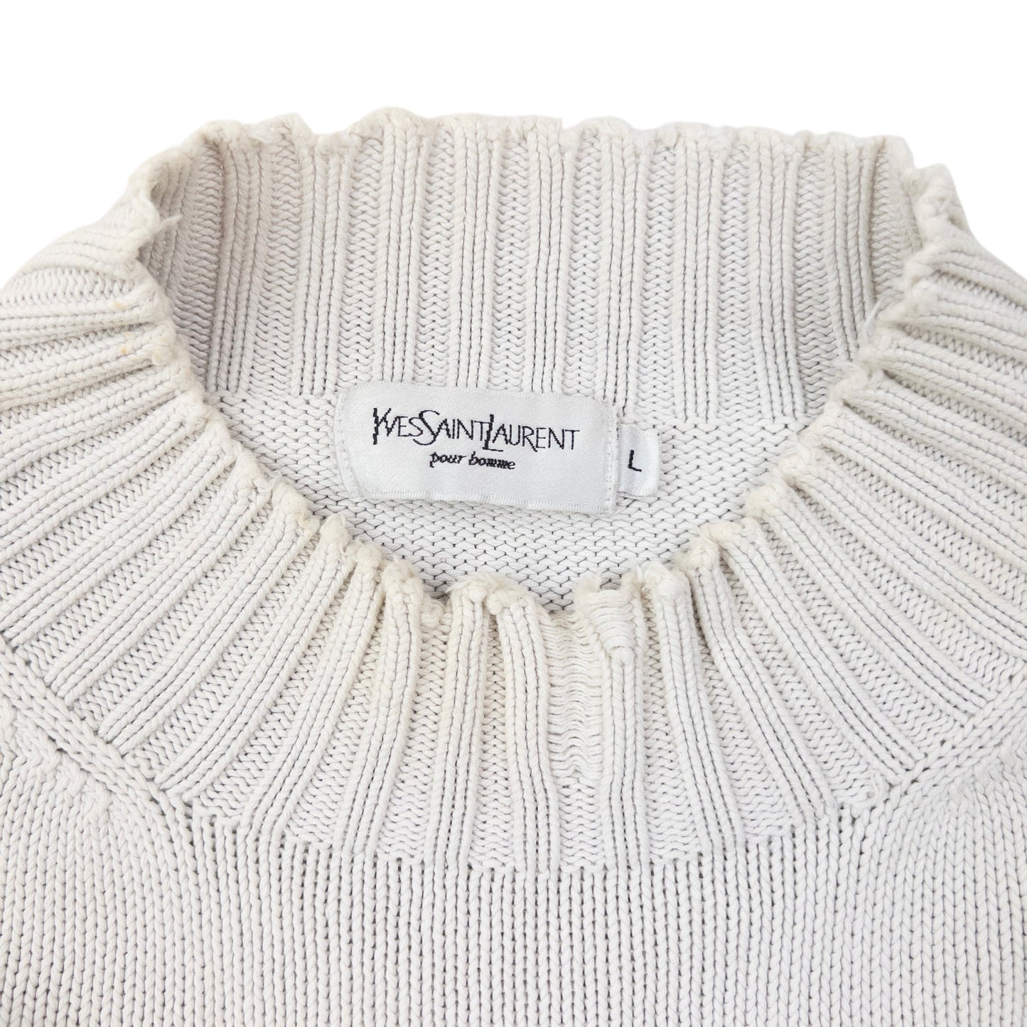 Vintage 2000s YSL Yves Saint Laurent Knit Jumper Size M