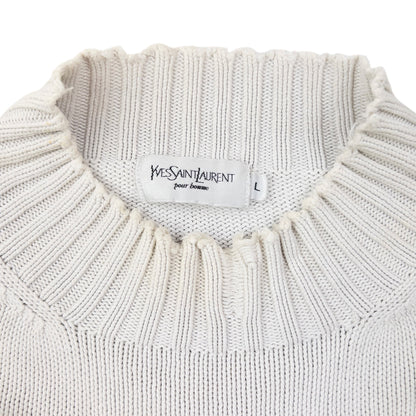 Vintage 2000s YSL Yves Saint Laurent Knit Jumper Size M