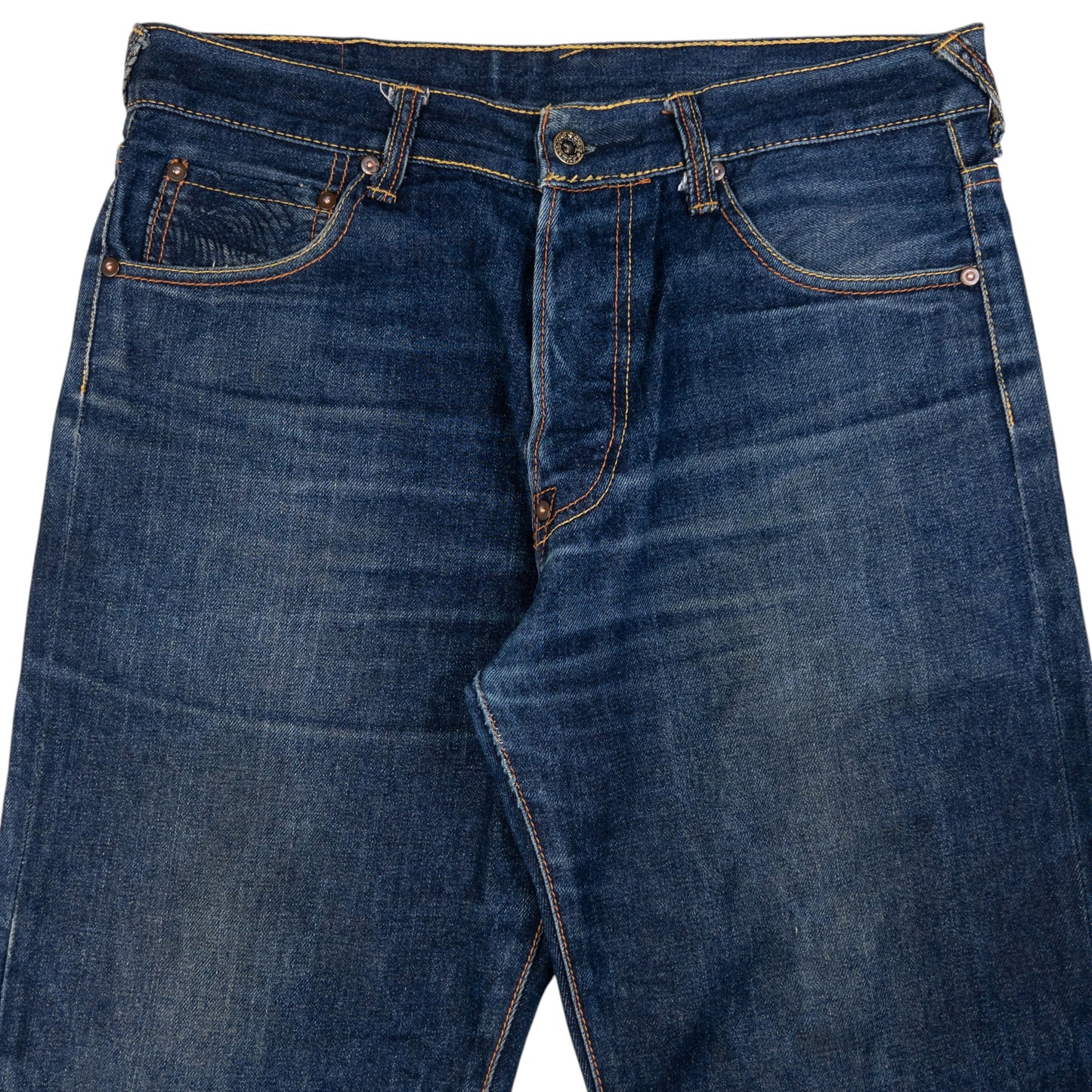 Vintage RMC Red Monkey Company Embroidered Japanese Denim Jeans Size W33