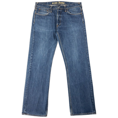 Vintage Evisu Double Gull Japanese Denim Jeans Size W36