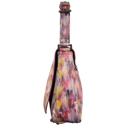 Vintage Jean Paul Gaultier Holographic Feather Shoulder Bag