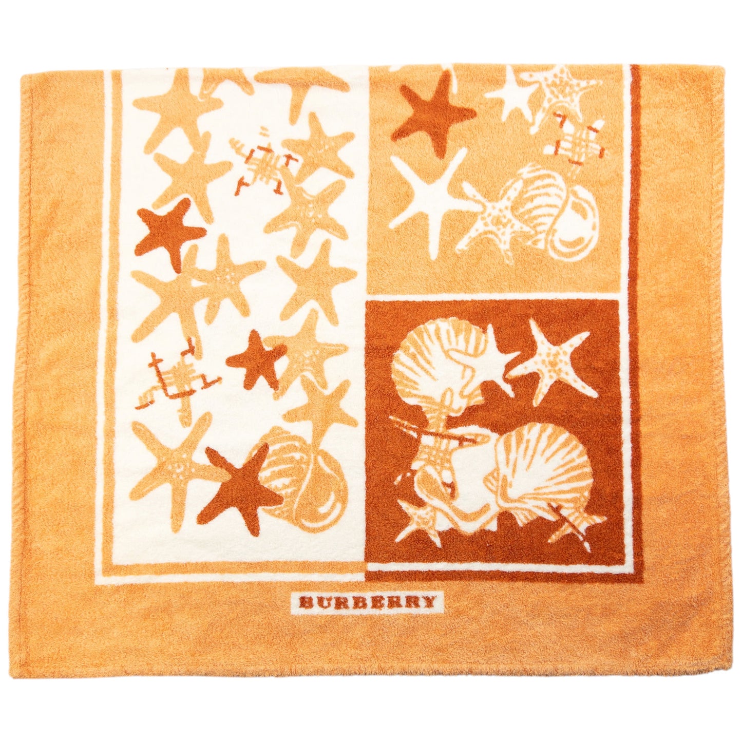 Vintage 2000s Burberry Starfish Beach Towel