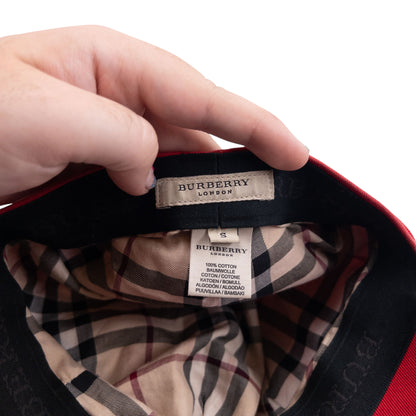 Vintage Burberry Newsboy Hat Size S