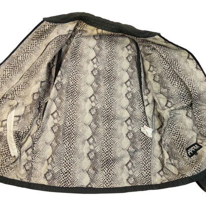 Vintage 2000s PPFM Snakeskin Pattern Lined Jacket Size S