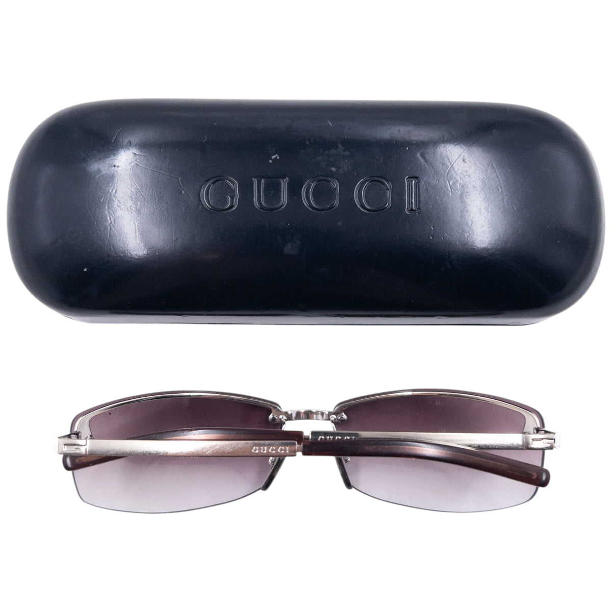 Vintage 90s Gucci Rimless Sunglasses
