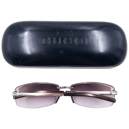Vintage 90s Gucci Rimless Sunglasses