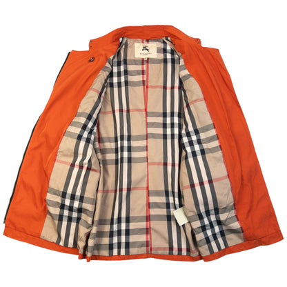 Vintage Burberry Nova Check Lined Jacket Womens Size XL