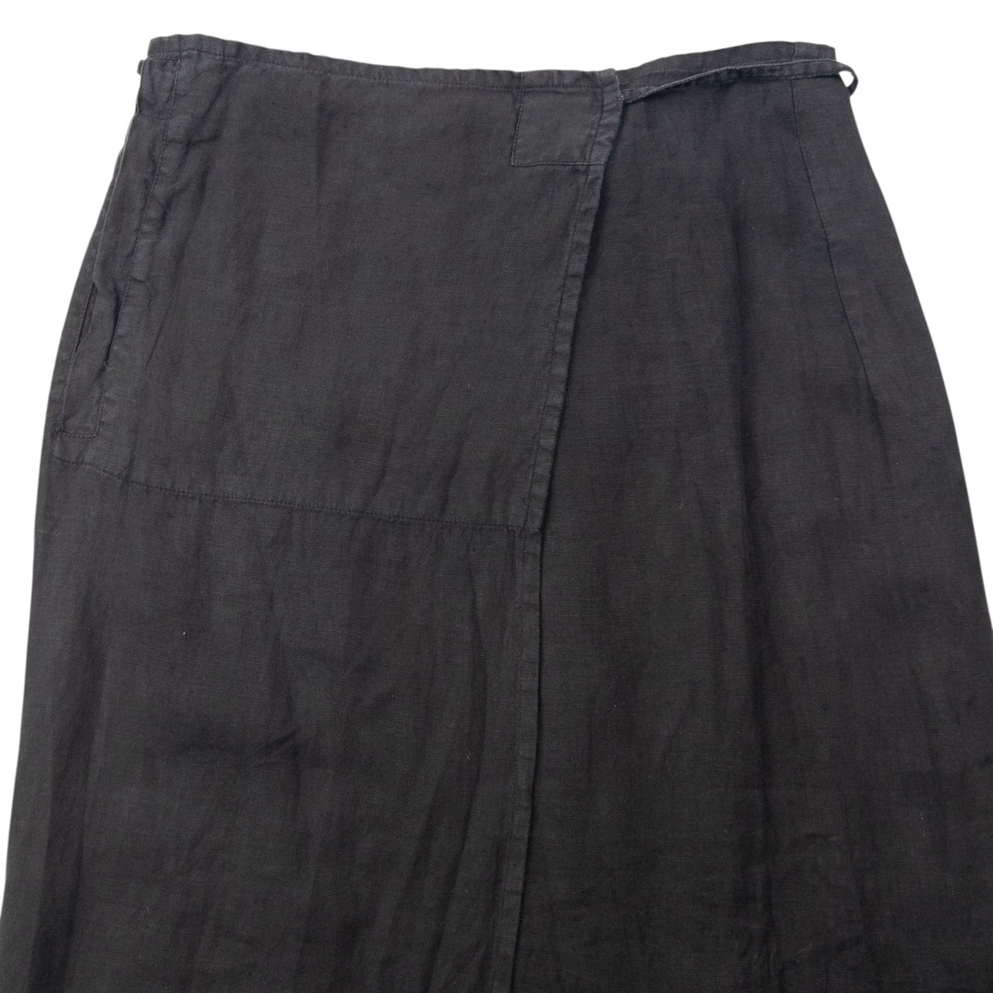 Vintage 2000 CP Company Linen Wrap Skirt Womens Size W28