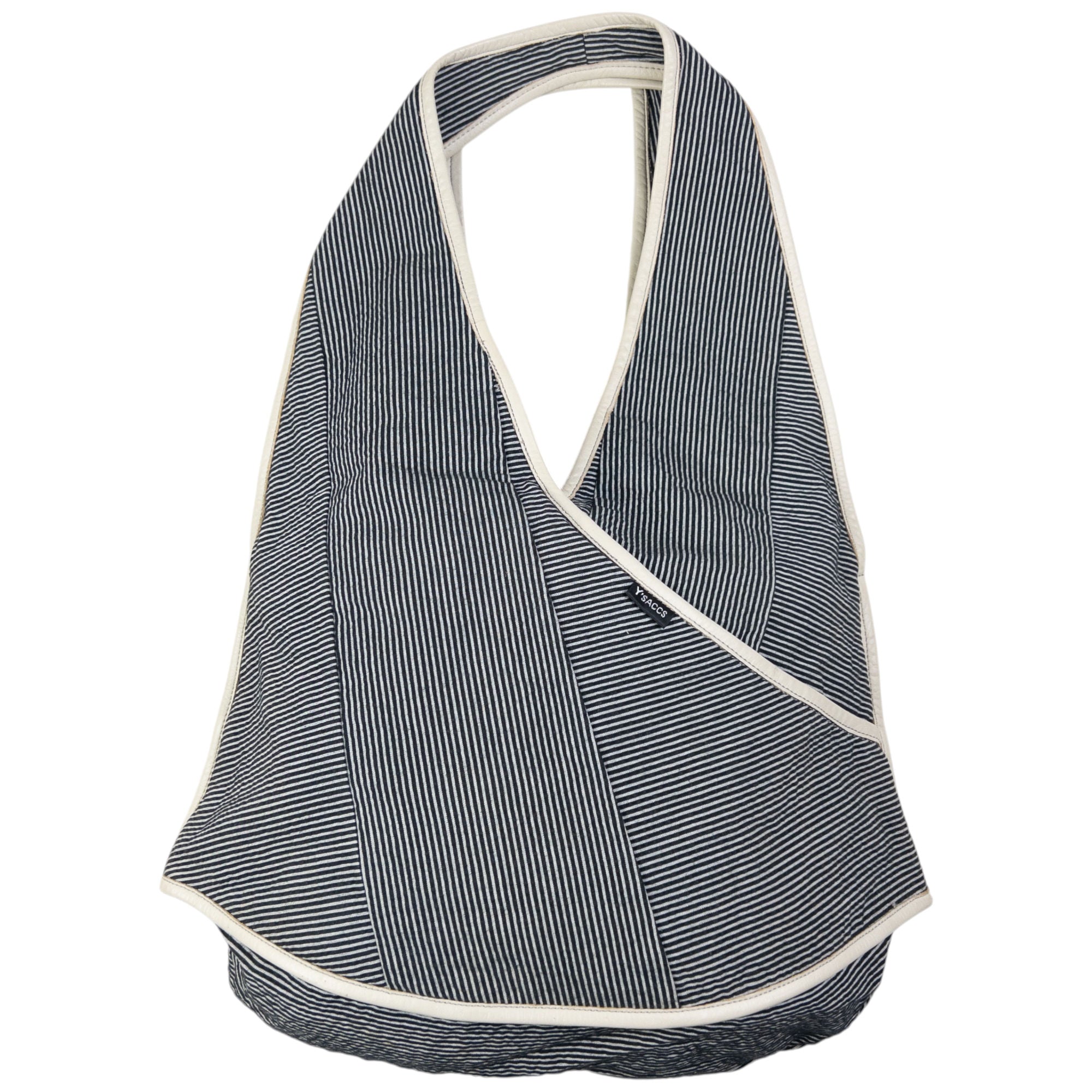 Vintage Y'Saccs By Yohji Yamamoto Striped Shoulder Bag