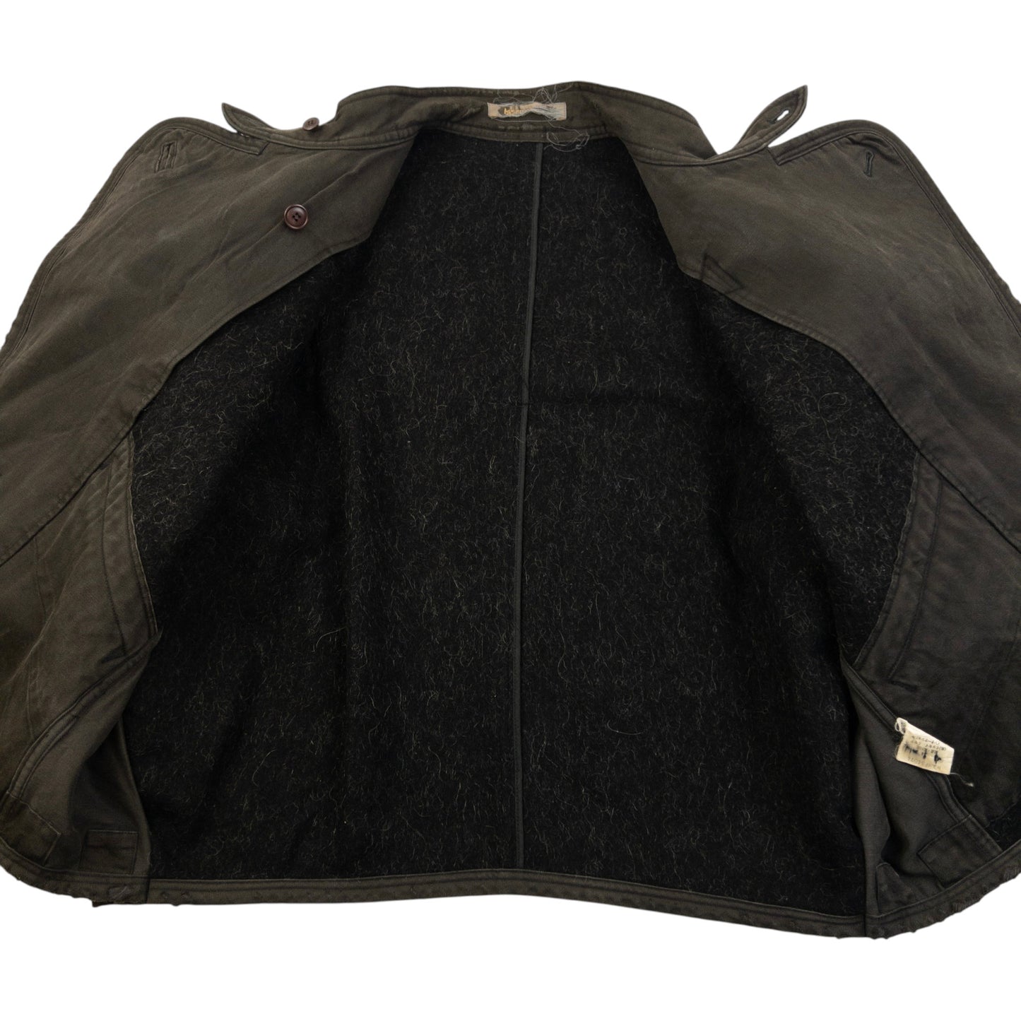 Vintage 80s Issey Miyake Asymmetric Wool Jacket Size S